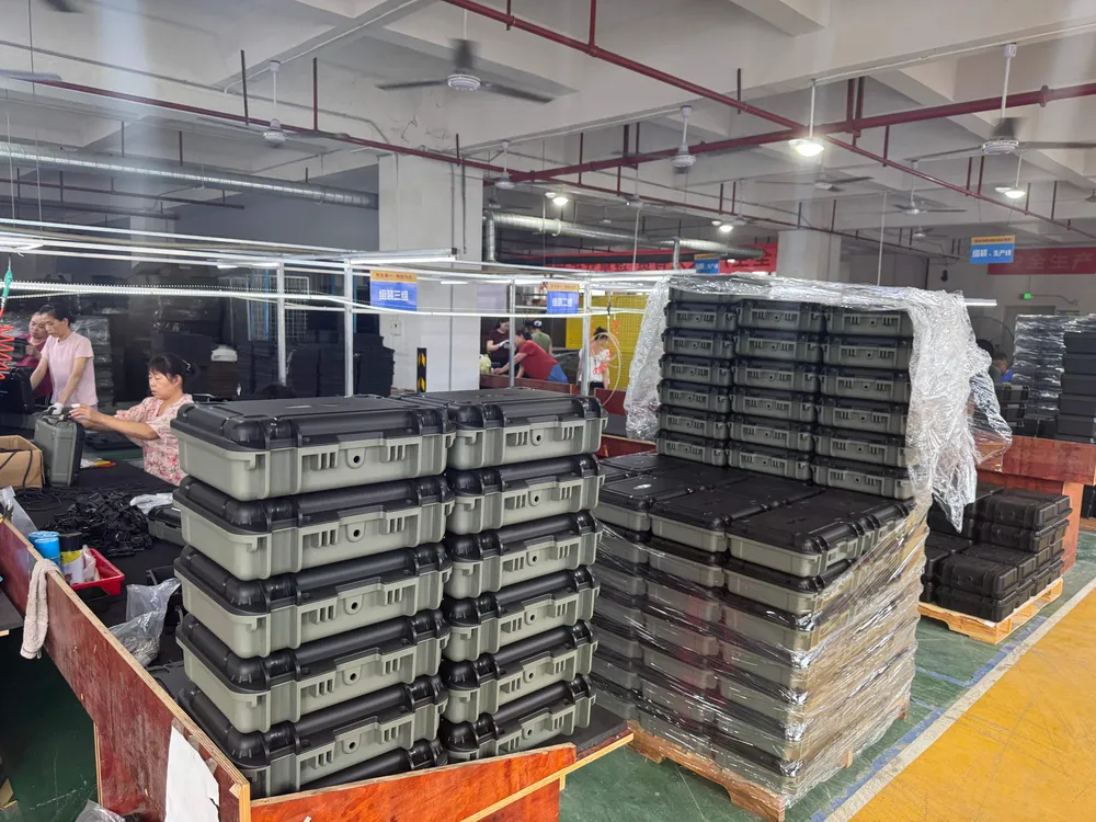 Military and ammunition box factory