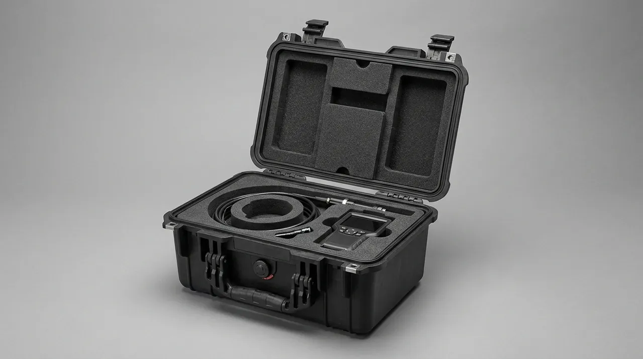 Lid seal and pressure-equalization valve, dust- and water-resistant