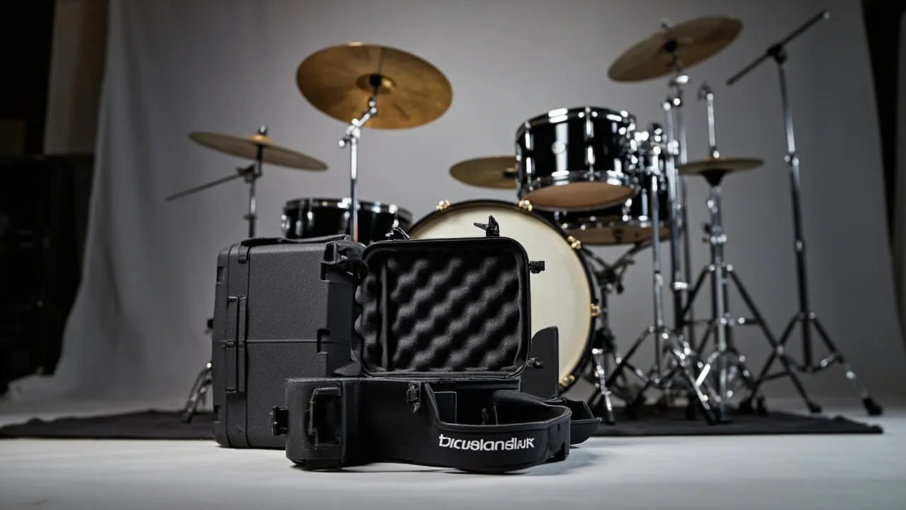 Percussion Instrument Cases: Snare, Cymbal & Electronic-Drum-Module Protection