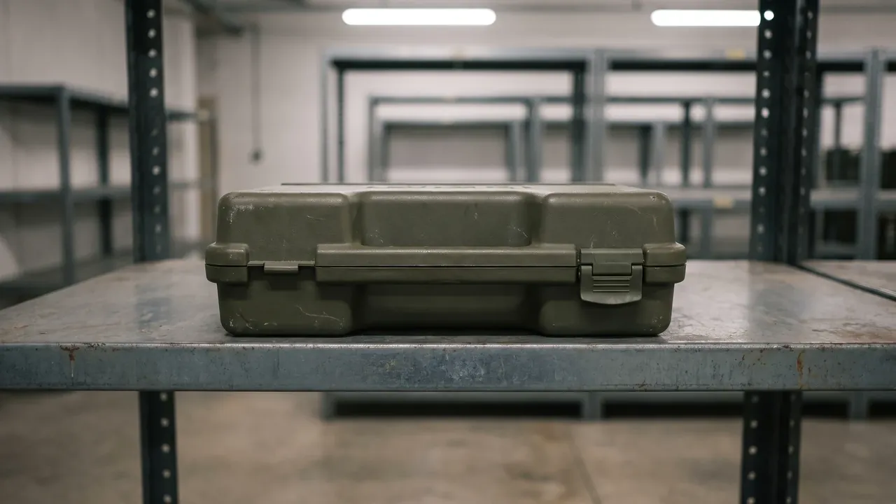 Custom pistol case used in the Liner Engineering: EVA, EPE and EPDM, and How Slots Are Cut stage for handgun storage