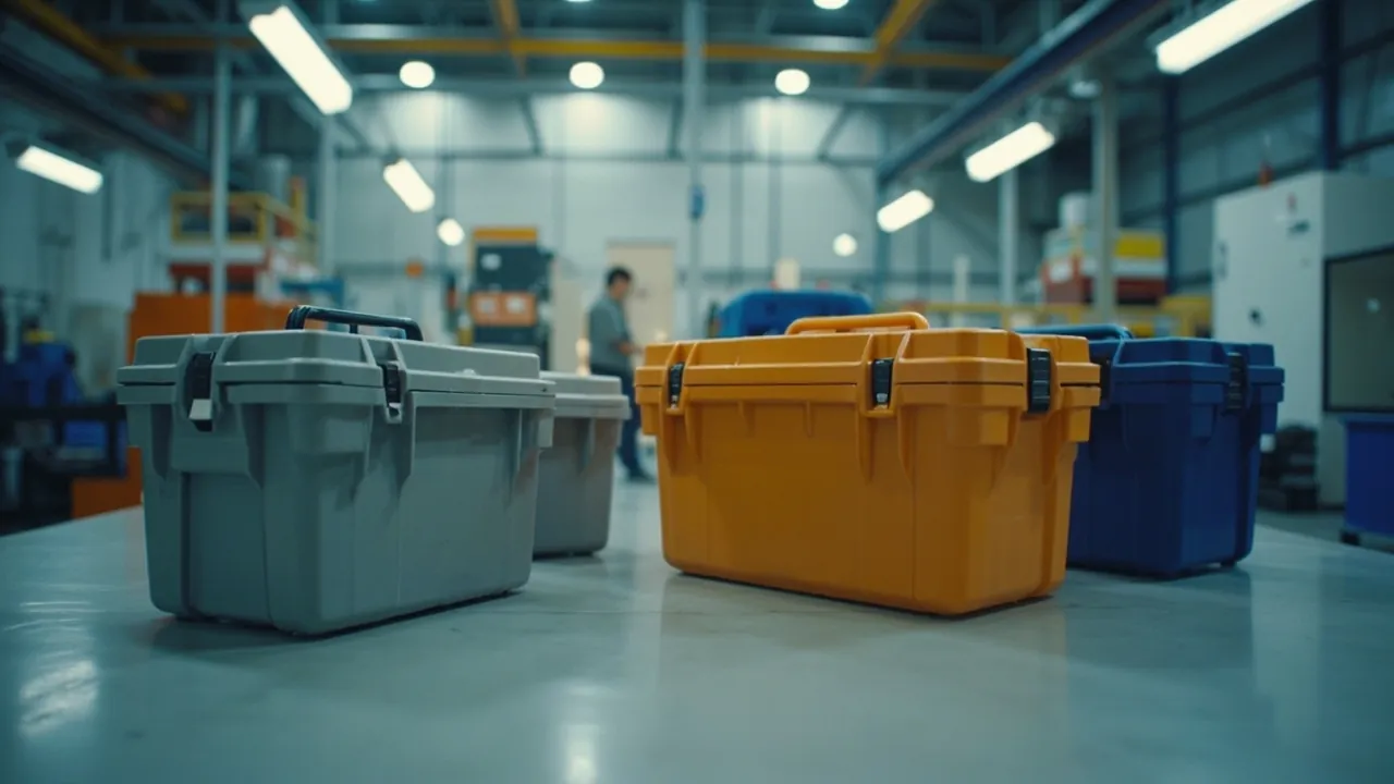 Plastic Protective Boxes & Plastic Toolboxes: Industrial Plastic Material & Structure
