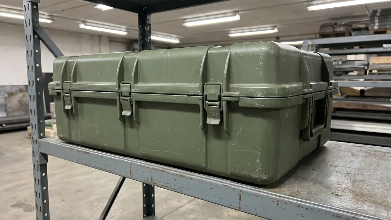 Custom industrial protective case used in the 11. Custom Liner, OEM/ODM and Matching Service stage for port terminal operation case