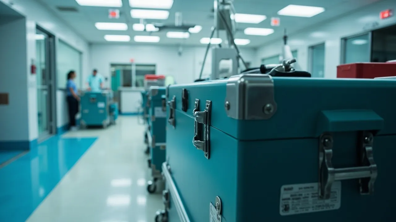 Portable Diagnostic Equipment Cases: Handheld Ultrasound, Patient Monitor, Ventilator & Defibrillator