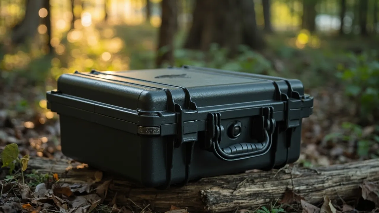 Lightweight PP case carried outdoors