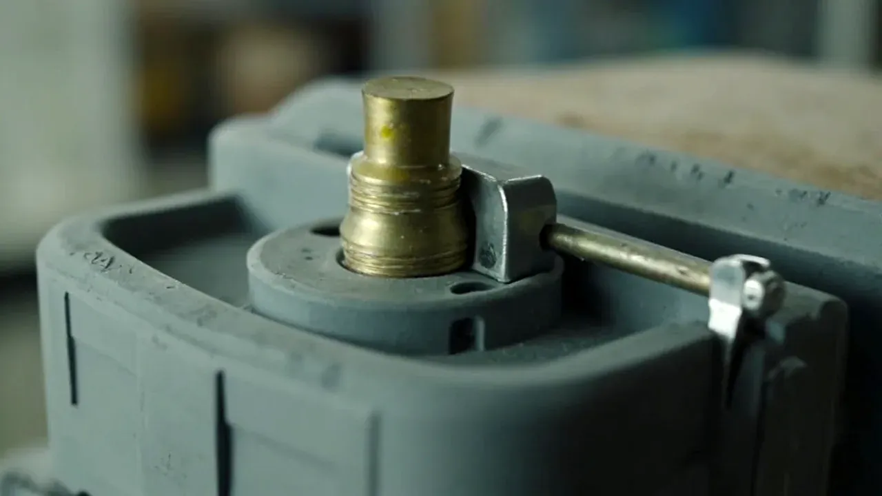 Stud, backing plate and outer braid