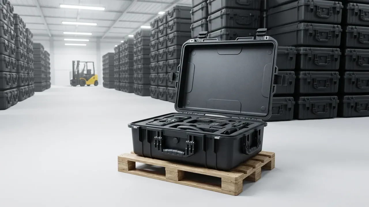 Protective plastic case supplier: cold store to port in 11 days