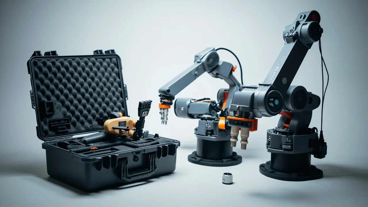 Robot End-Effector Cases: Gripper & Quick-Changer Protection