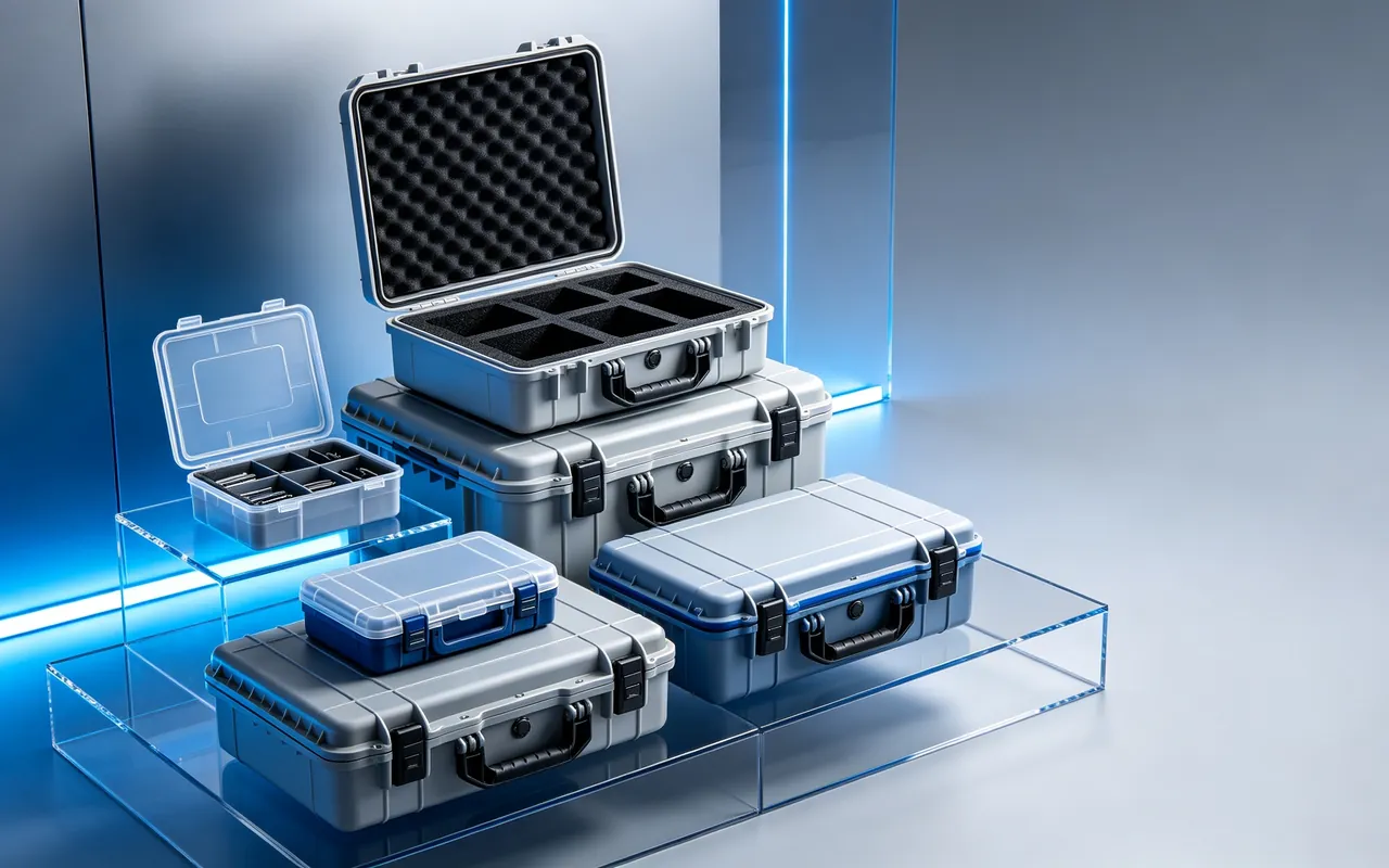 Custom protective case used in the 6. Test Methods and Screening Strategy: XRF Screening plus Chemical Quantification stage for chemical compliance case