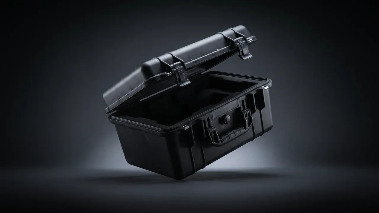 Cases in different configurations side by side