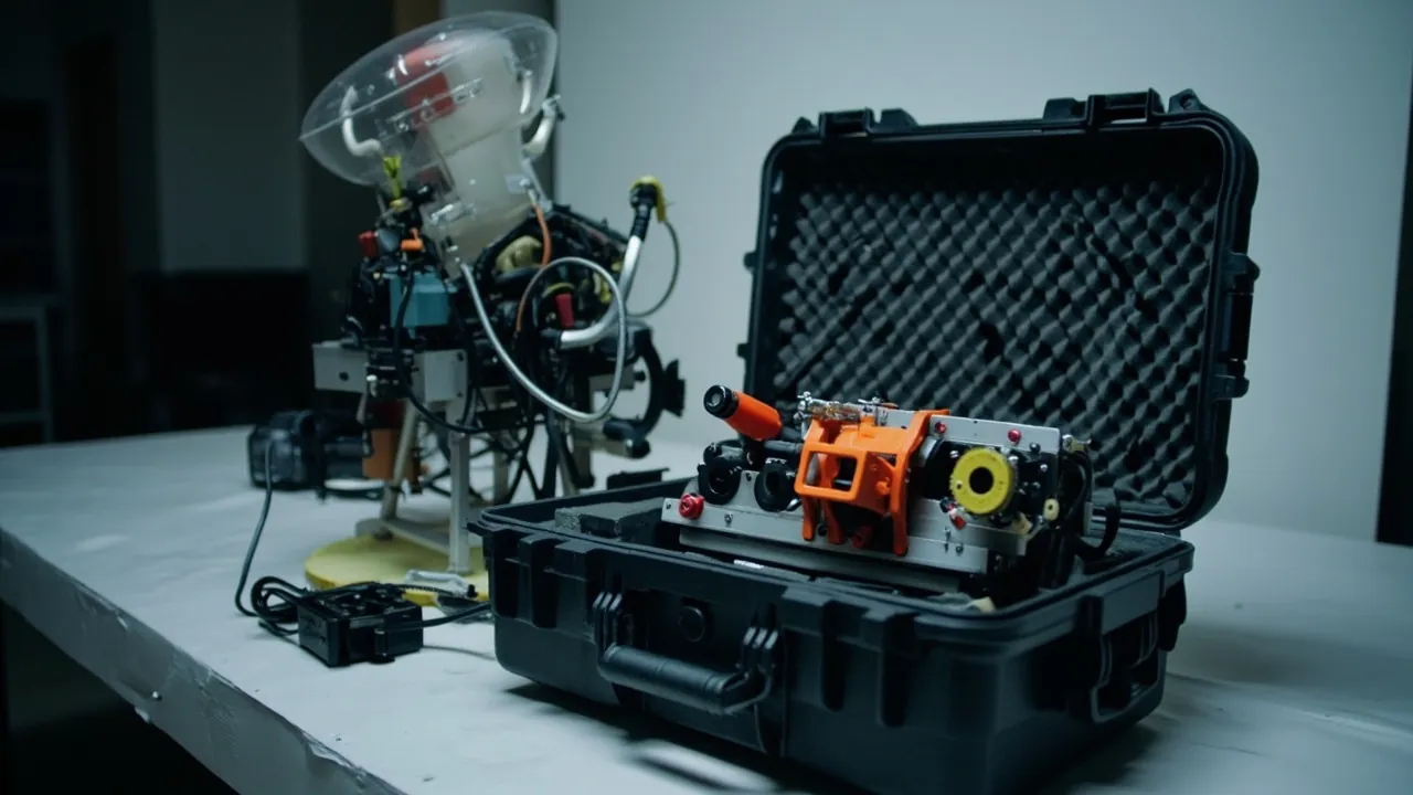 ROV Component & Thruster Cases: Robot Part & Tether Equipment Protection