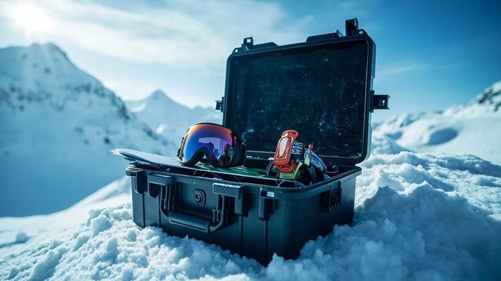 Skiing & Snowboard Cases: Move the Gear Through Snow
