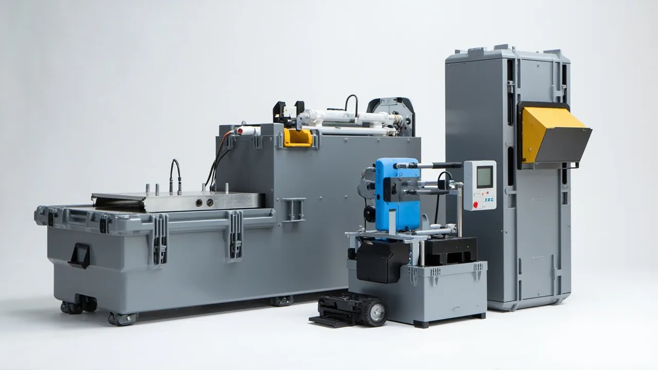 Solid Waste Sorting Cases: Screen & Optical Sorter Component Protection