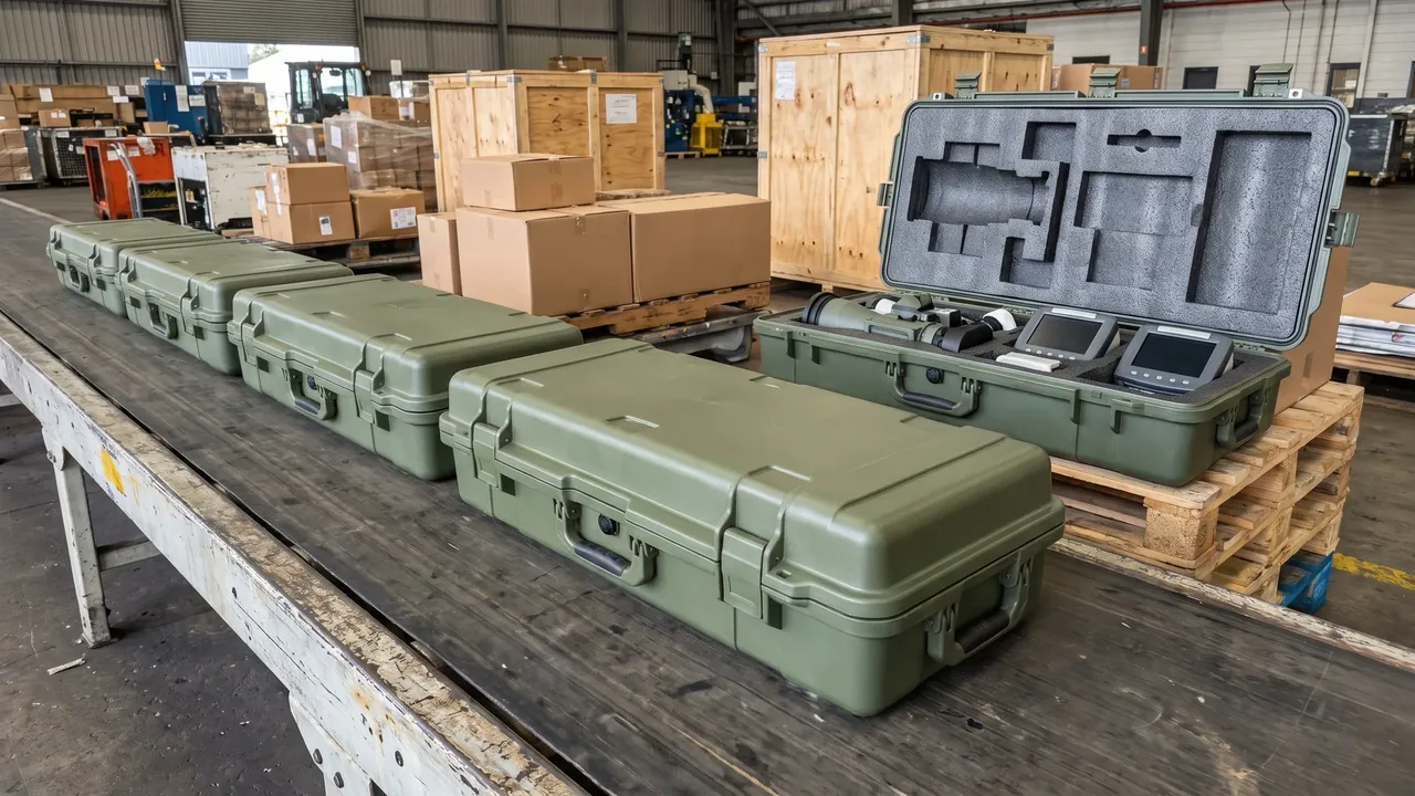 Dimensions and structure of a custom container