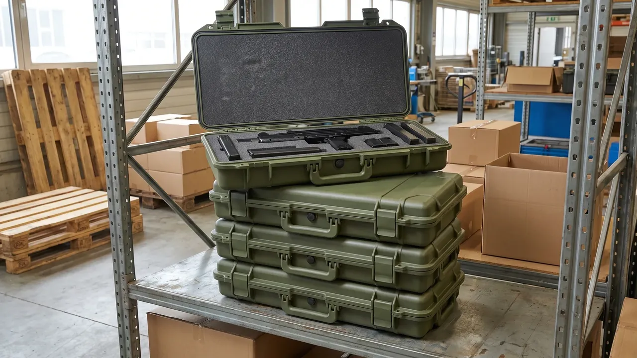 Side-by-side comparison of cases in different sizes