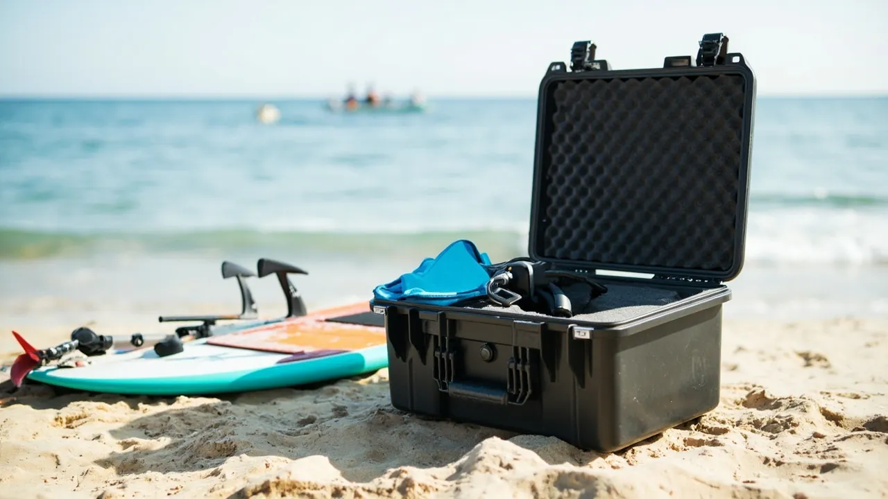 Surfing & Paddleboard Transport Cases: Board, Leash & Accessory Protection