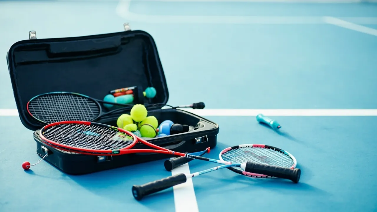 Tennis & Badminton Equipment Cases: Racket, Tube & Stringing-Machine Protection
