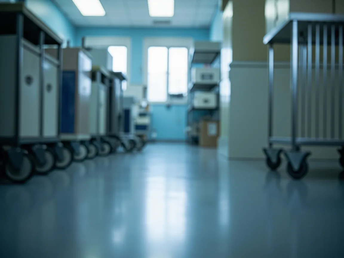 fully loaded tool cart being wheeled on site