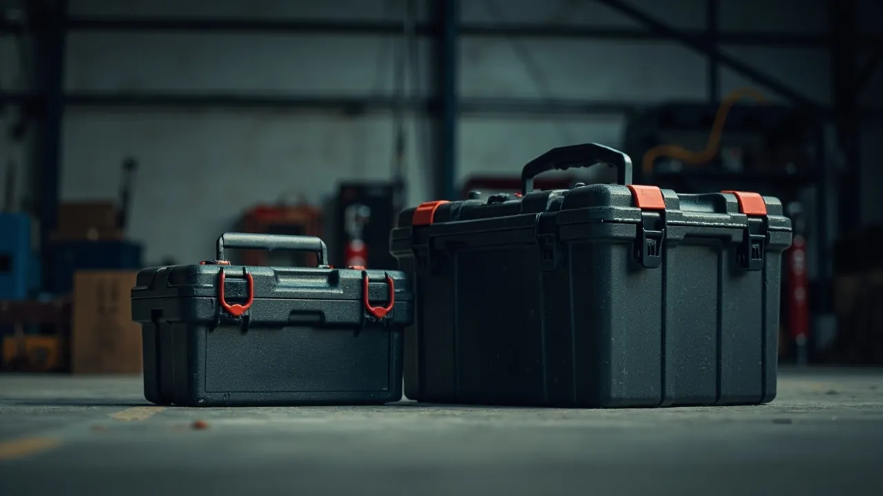 Tool Organizer Box Versus Toolbox: Different Solutions for Small Parts and Large Tools