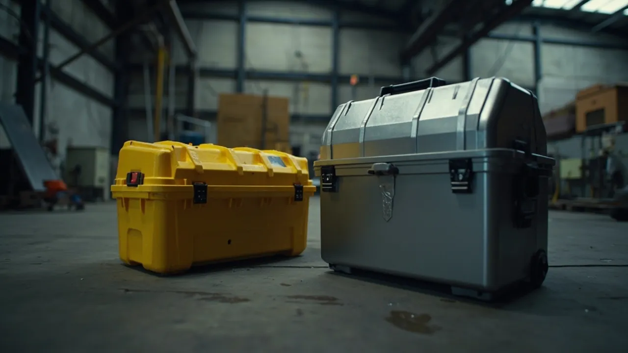 Plastic or Metal Toolbox Shell? Trading Electrical Insulation Against Impact Resistance