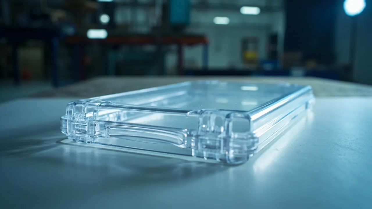 Can a Protective Case Be Made Transparent? Process Limits of a Clear PC Lid