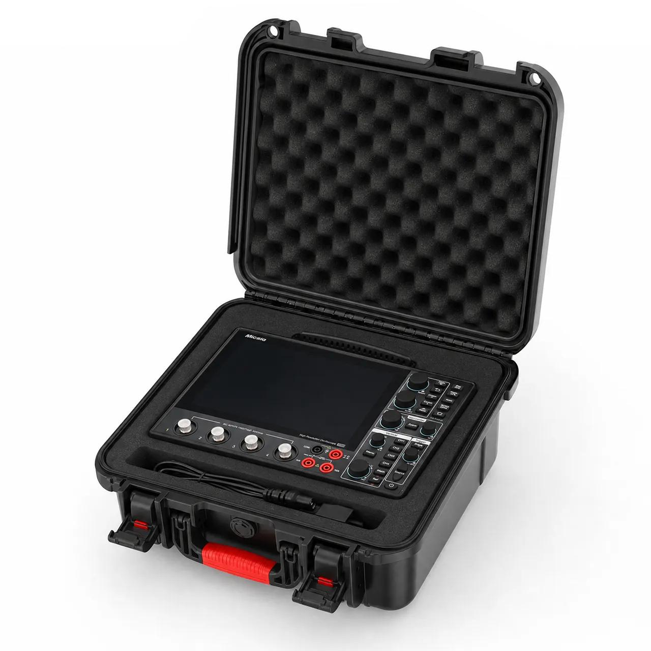 Membrane element with end-cap protectors on both ends suspended in a custom insert to avoid end-face loading