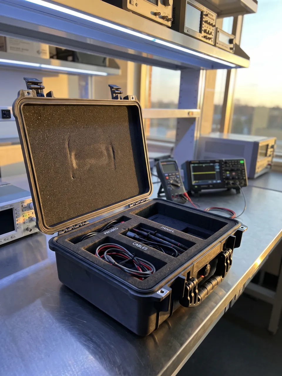 Outdoor enclosure material and surface finish