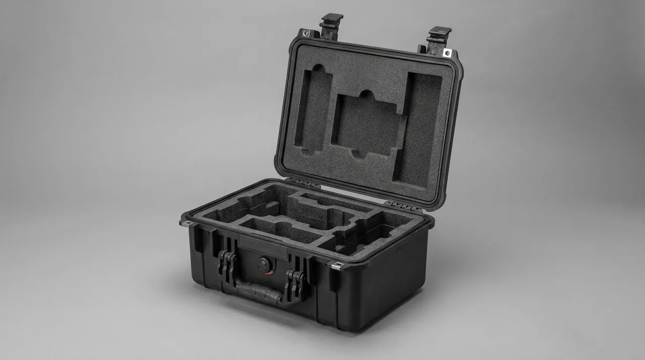 Floating waterproof protective box on water surface for recovery scene