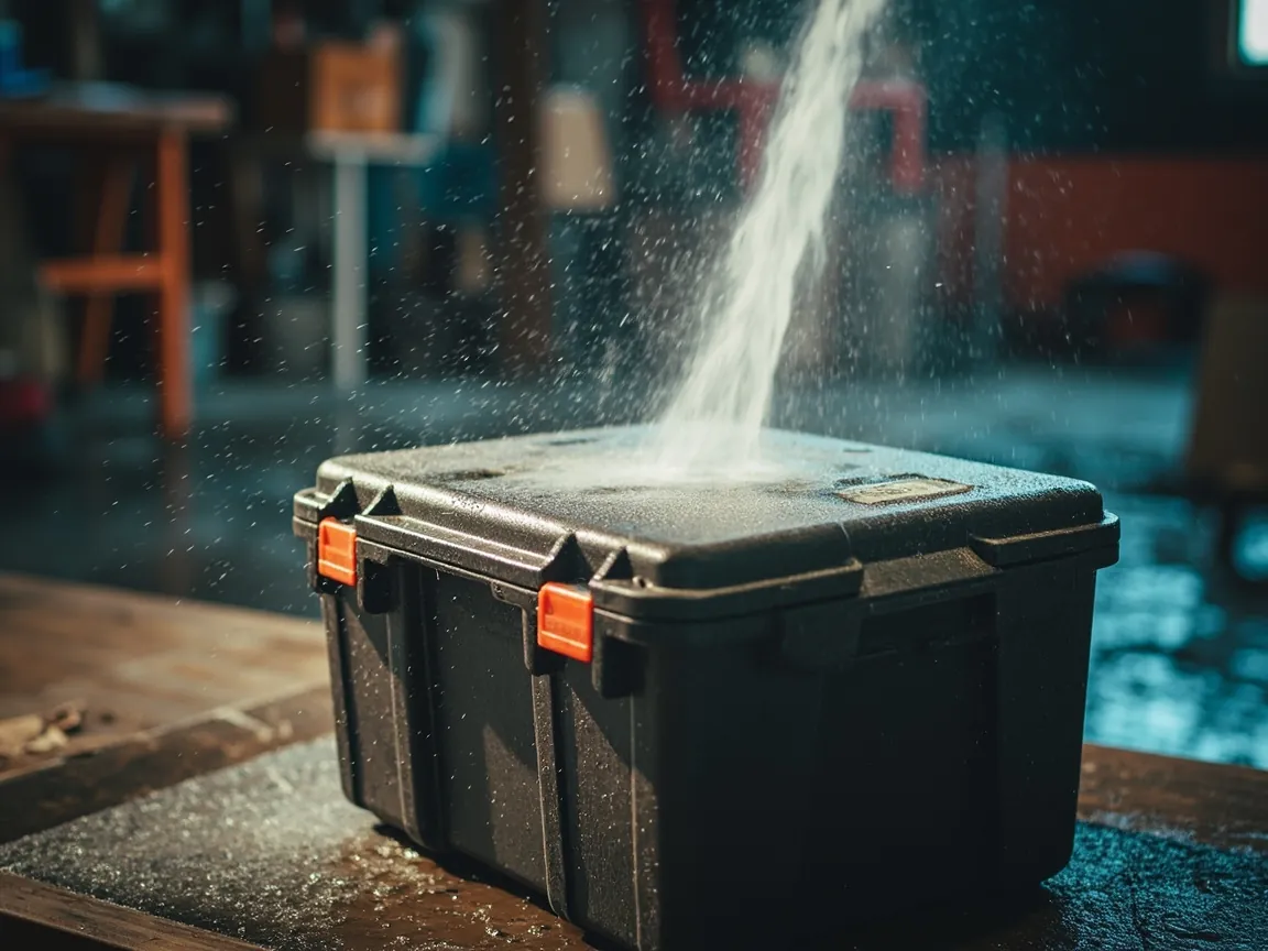 A Field Test Method for IP65 Cases and How to Specify Them - real application scene