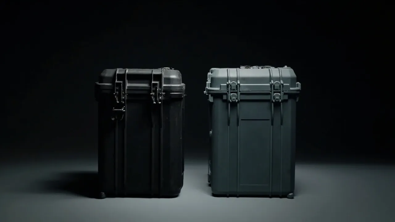 Waterproof and ordinary toolbox sealing compared