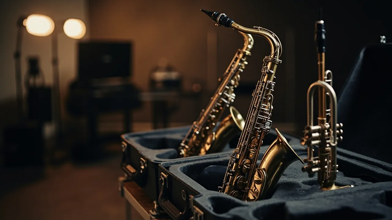 Wind-Instrument Transport Cases: Saxophone, Trumpet & French-Horn Protection