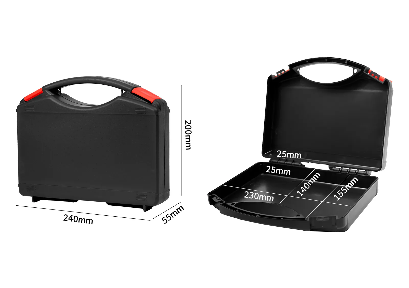WL0-2406 PP Hardware Tool Case