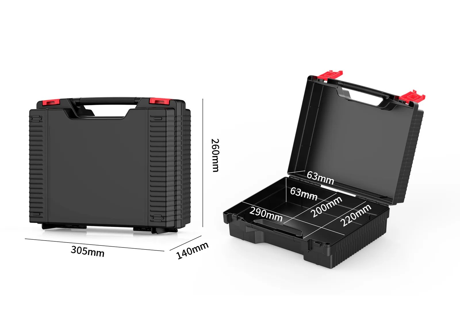 WL1-3114 PP Precision Instrument Case