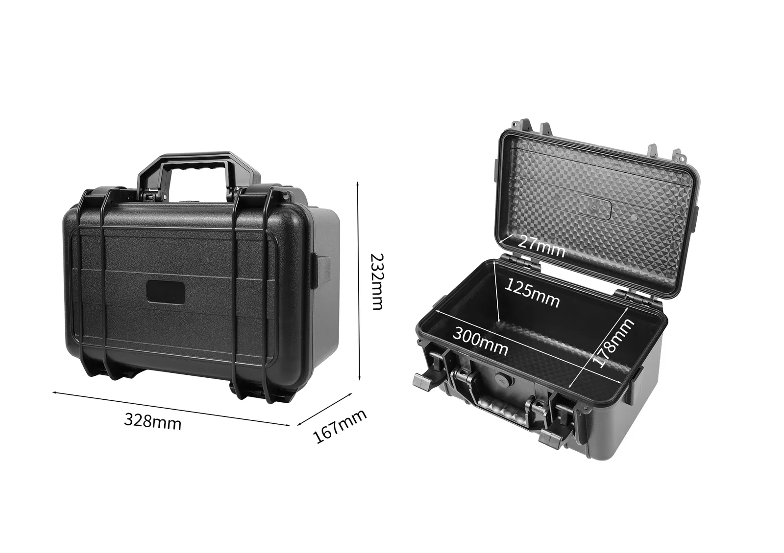 WL6-3317 ABS Precision Instrument Case