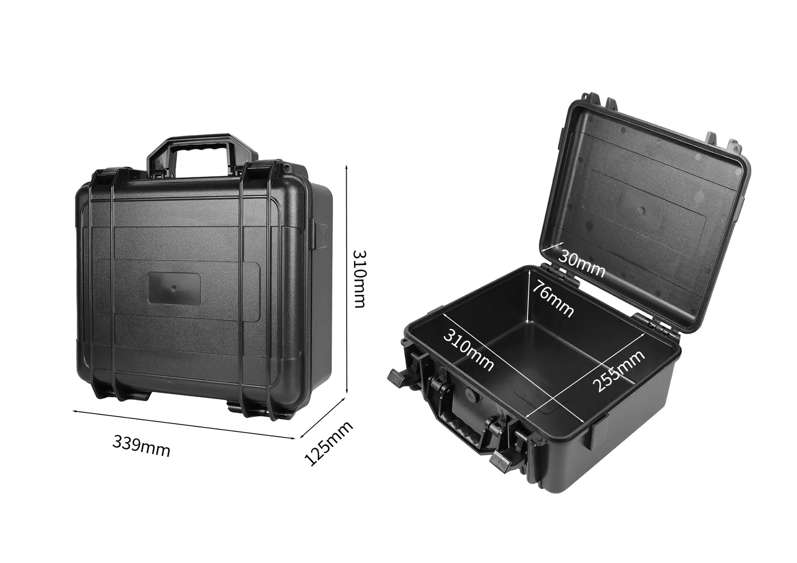 WL6-3416 ABS Precision Instrument Case