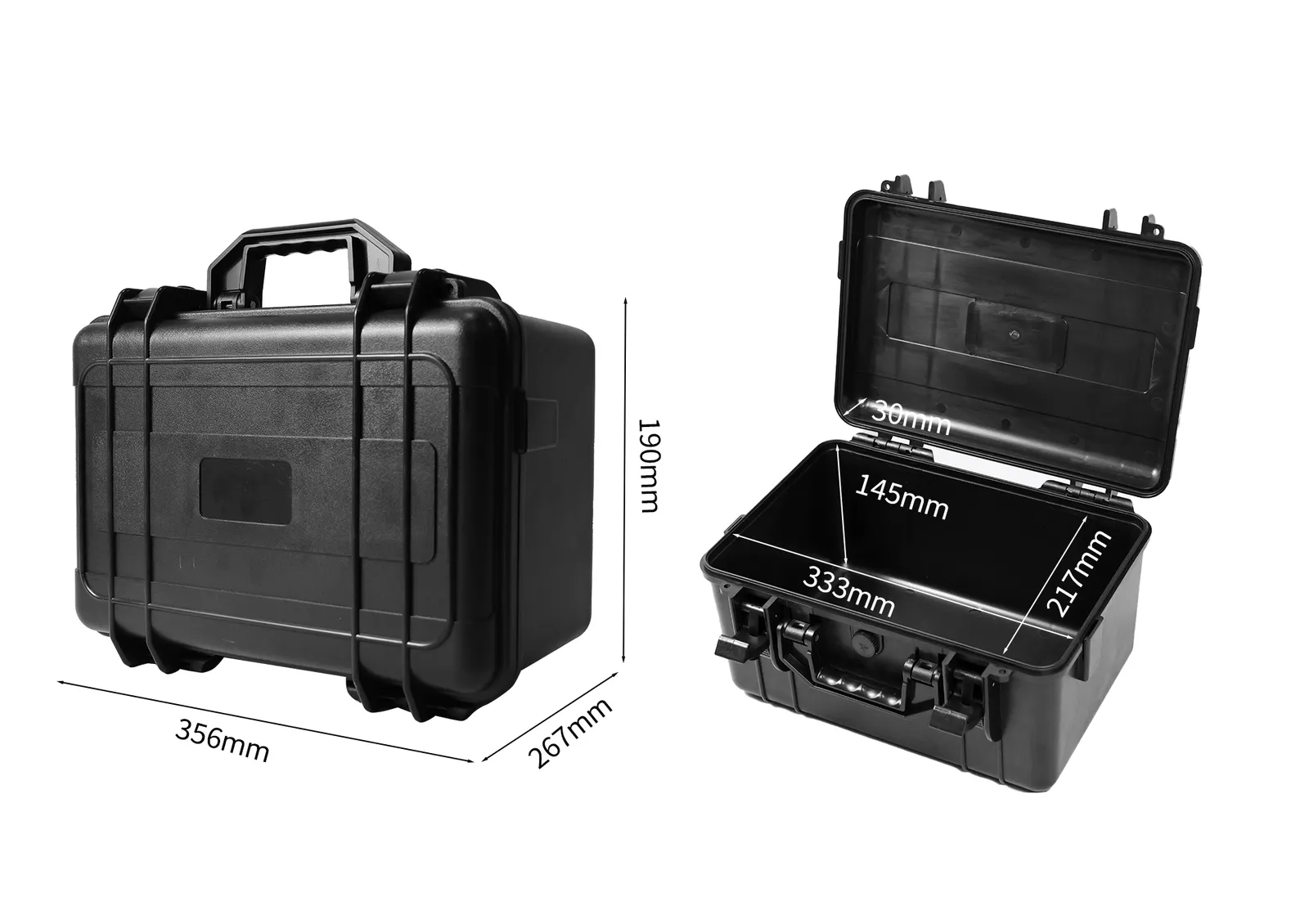 WL6-3619 ABS Precision Instrument Case