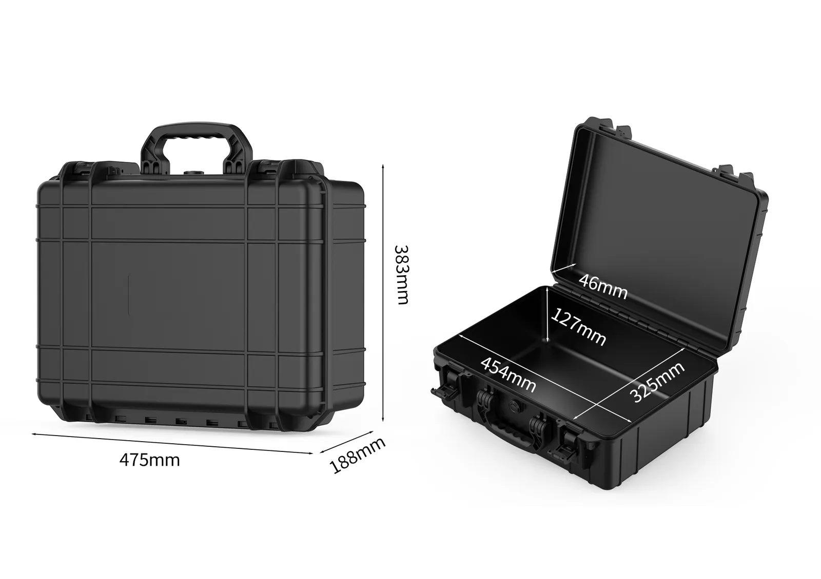 WL6-4819 ABS Precision Instrument Case