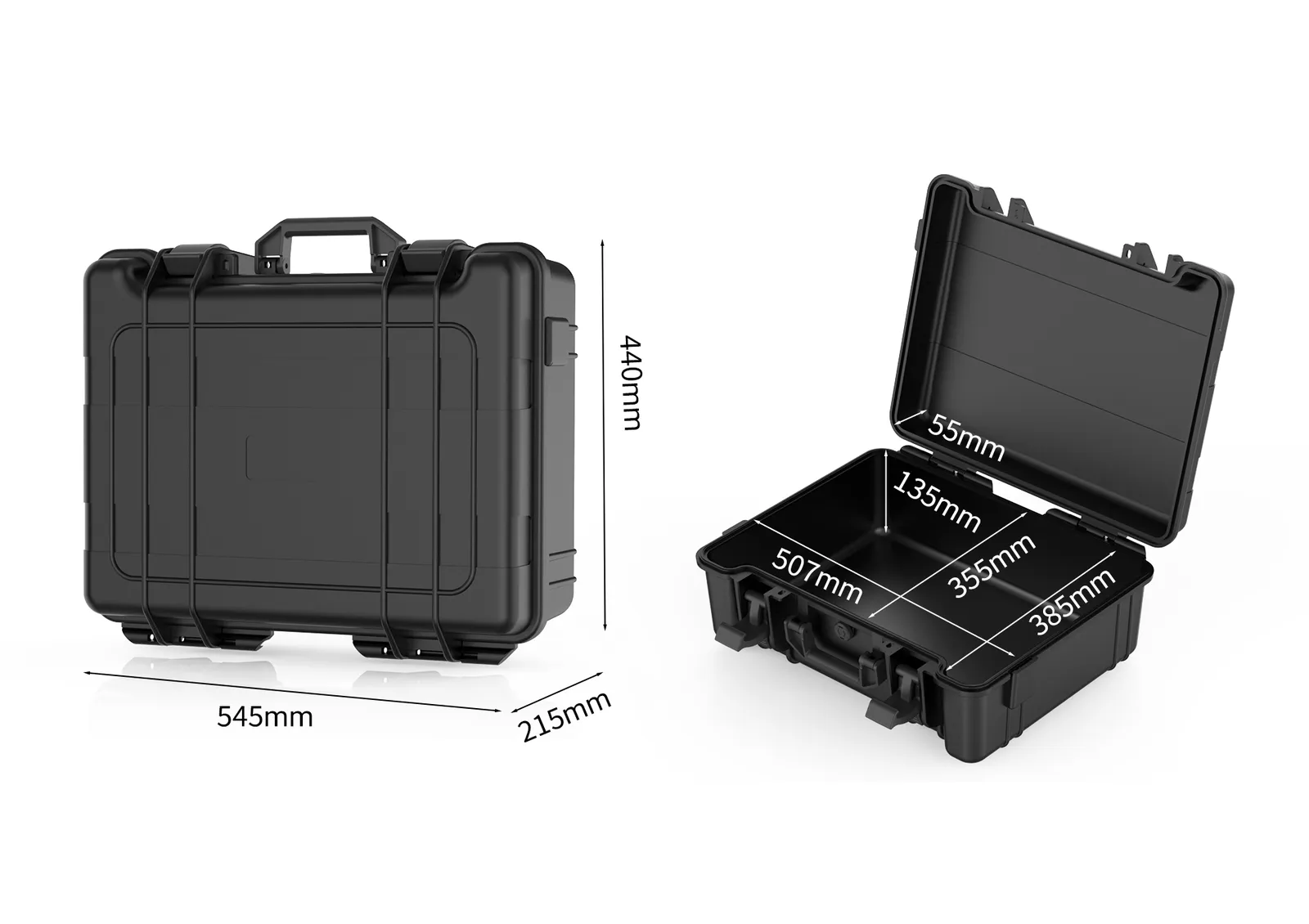 WL6-5522 ABS Precision Instrument Case