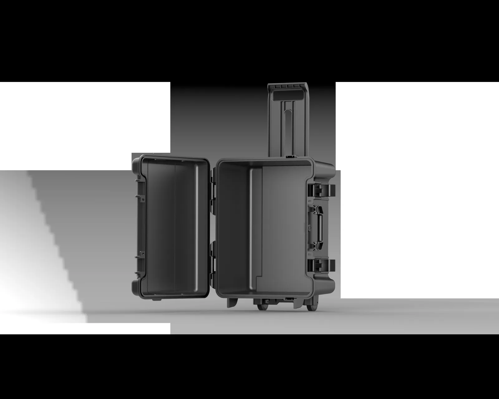 WL6-6232 ABS Wheeled Protective Case