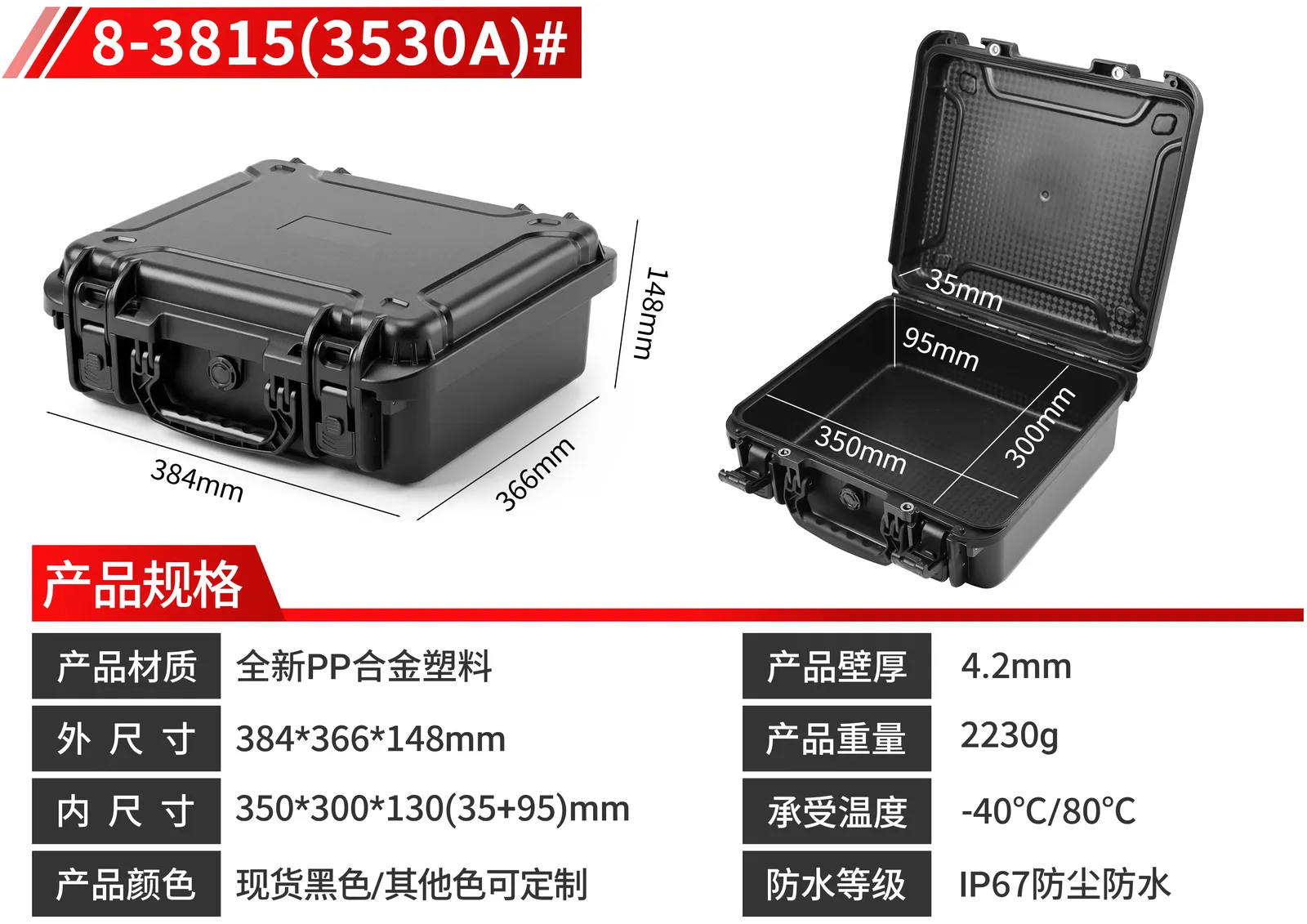 WL8-3815 PP Watch Case