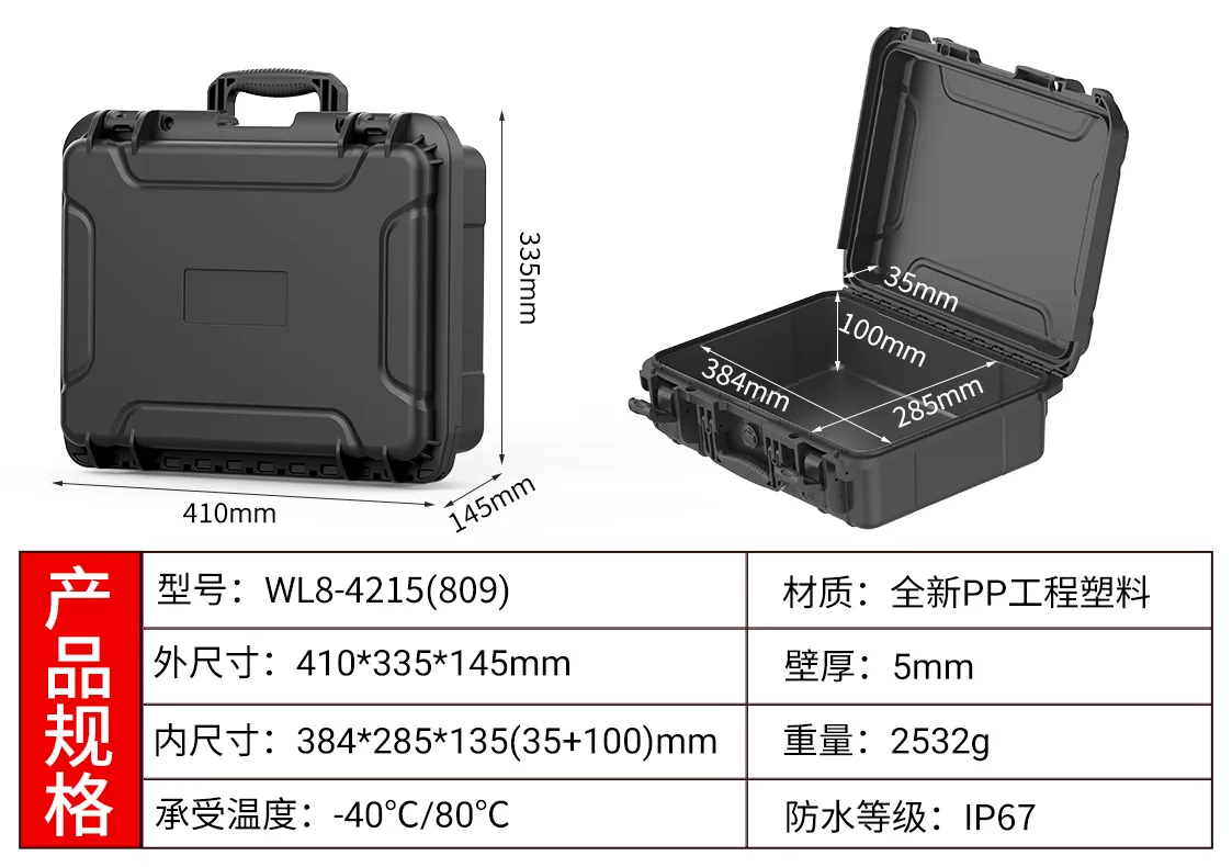 WL8-4215 PP Gun Case