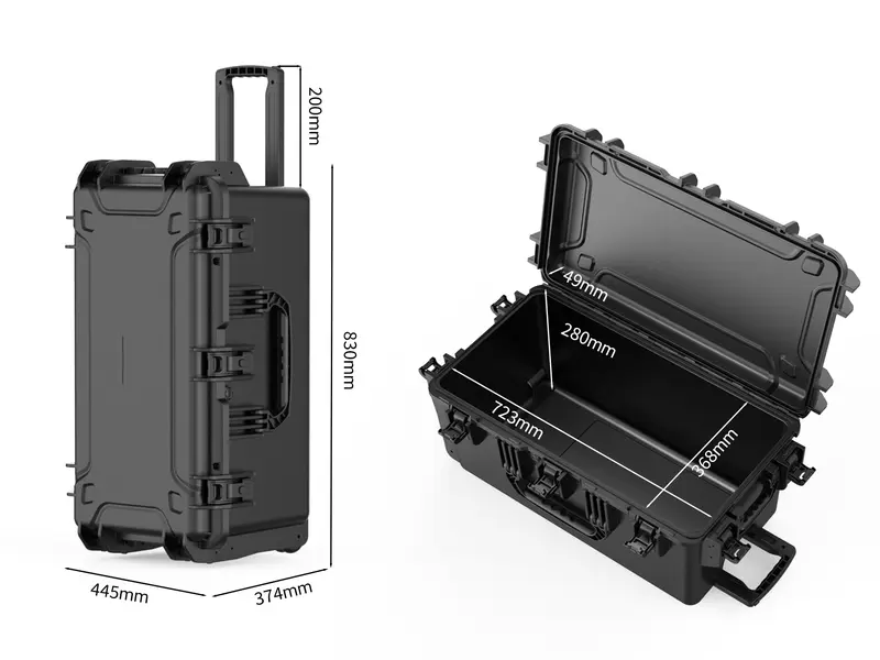 WL8-8337 PP Wheeled Protective Case